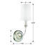 Sylvan 1 Light Wall Sconce-1516021130