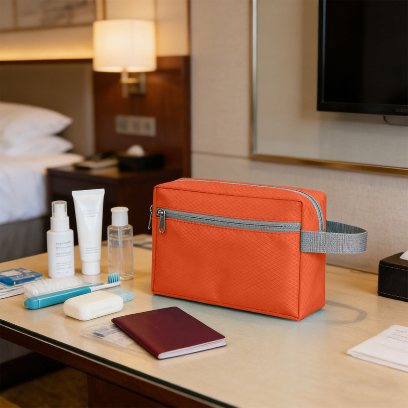 Sac à dos de grande capacité pour trousse de toilette de voyage, OU