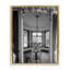 Art mural sur toile flottant tendance, guépard et miroir doré, design par Annabelle Hall-279325130-279603091