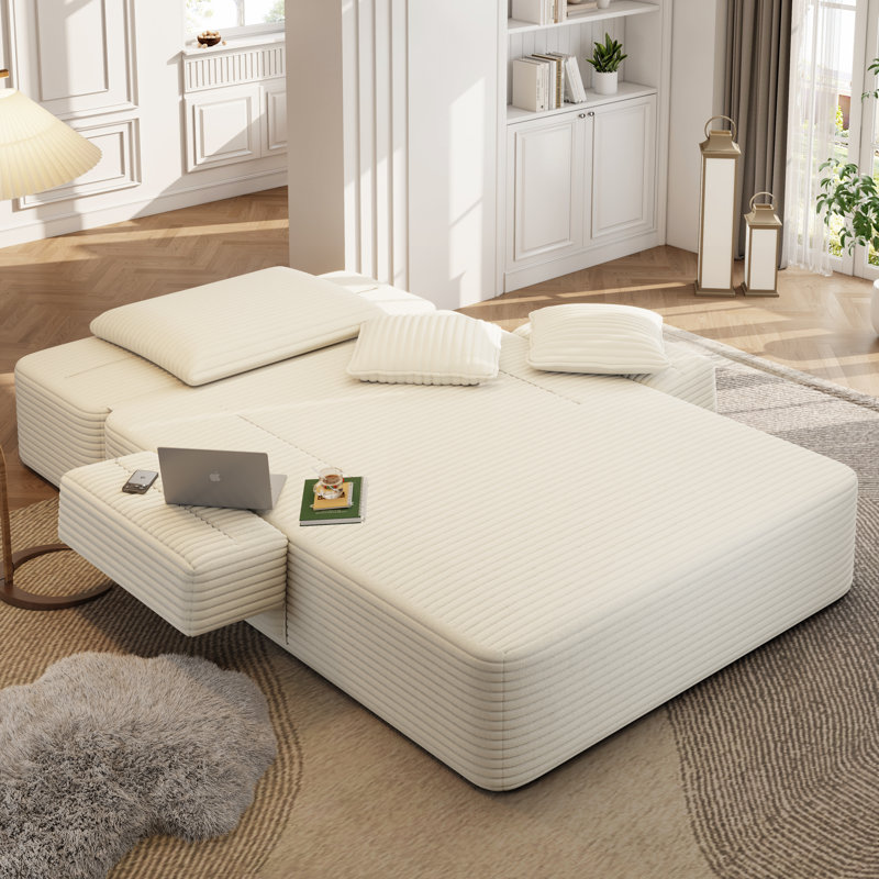 Chaise longue, Beige