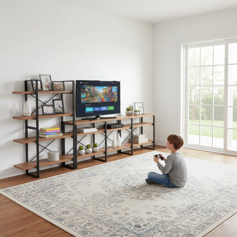 Entertainment Center for TVs up to 70", JD Walnut