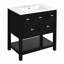 Ensemble de meuble-lavabo de 30 po avec lavabo en céramique pour la salle de bain-382920149