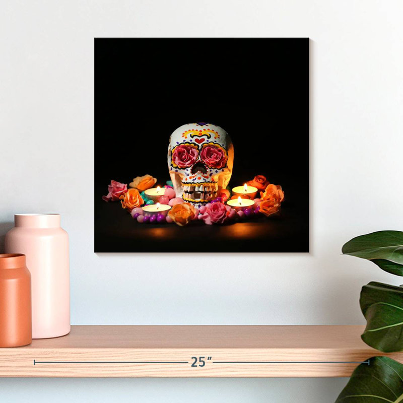 Lelend Dia De Los Muertos, H 16 po x l 16 po