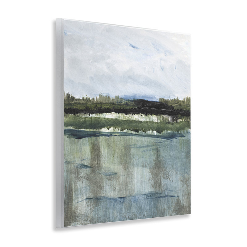 Plaque murale Northwest Lakeside View, design par Lanie Loreth