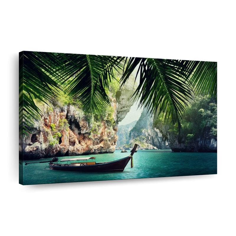 Sur toile, H 51 po x l 34 po x P 1,25 po