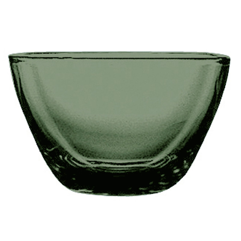 Polycarbonate Square Bowl - 6 Pieces - Onyx, Onyx