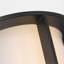 Barbara Barry Phinn 18" Linear Bath Sconce in Modern Iron with White Glass-2050023026-2050023024