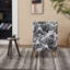Ensemble de table basse et de fauteuils de style rétro vintage, fauteuil de lecture à haut dossier et table en bois massif pour le salon et la chambre à coucher