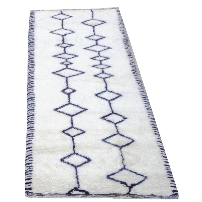 Wool Moroccan Area Rug