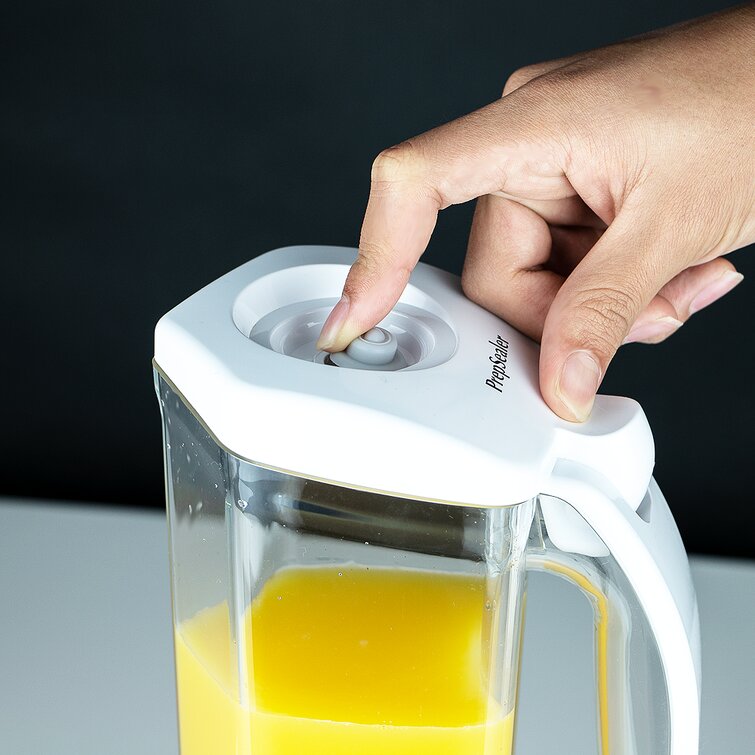 PrepSealer BPA-free Tritan Vacuum Juice Jug with Bottle Stopper-3pc Se
