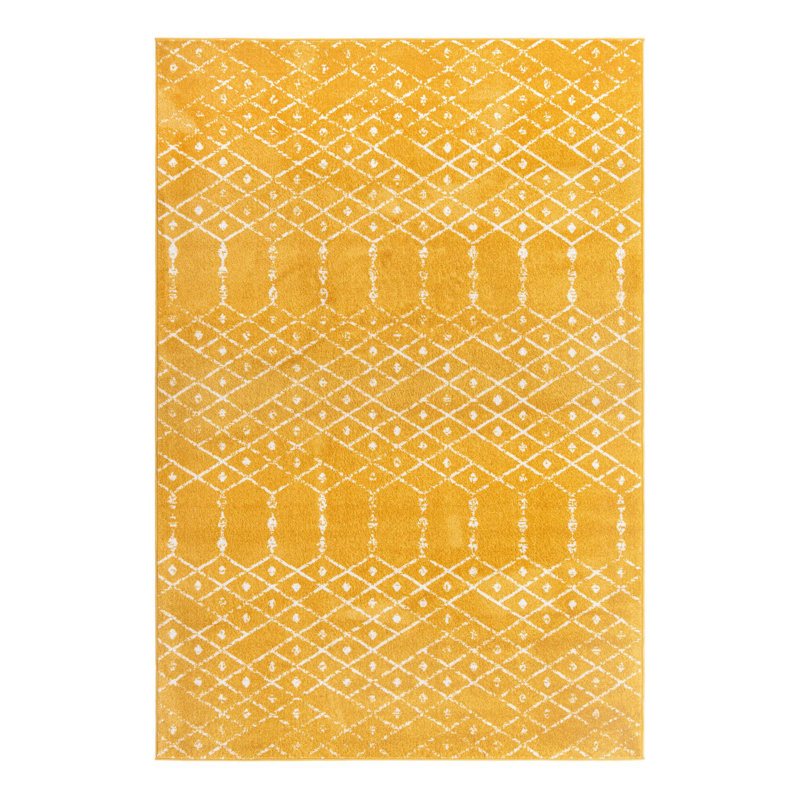 Lazaro Geometric Indoor Rug, Rectangle 6' x 9'