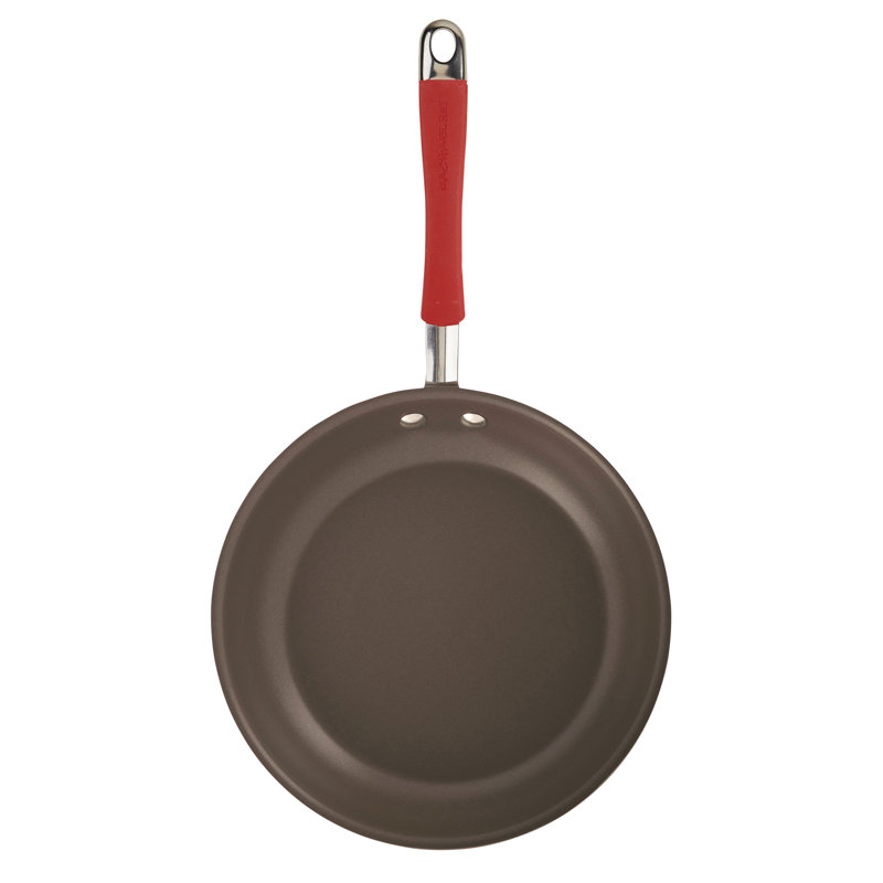 Rachael Ray Red 10-Piece Nonstick Aluminum Cookware Set