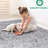 Stylish /grey/ Area Rug 2x8, Non-shedding, Stain , For Home Office, Bedroom, Dining, Living Looks 2x8 Rug, Hues,