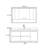 Retro high-end style simple bathroom cabinet