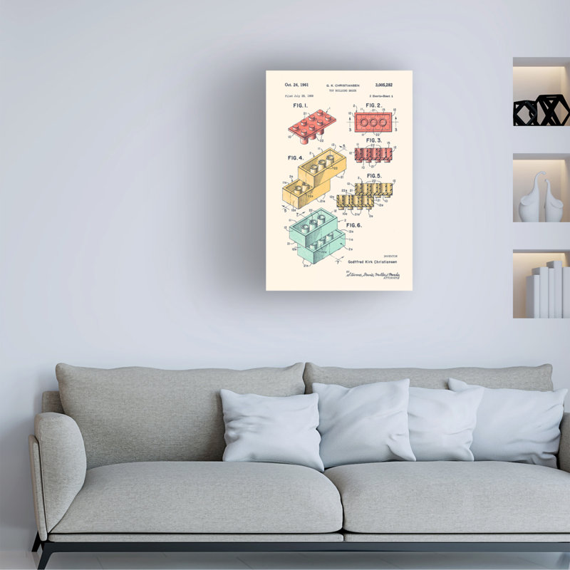 Art sur toile Florent Bodart Lego