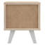 32.5cm W Manufactured Wood Bedside Table