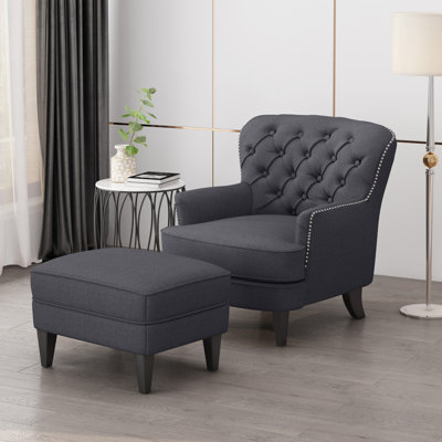 CHAISE CLUB + OTTOMAN