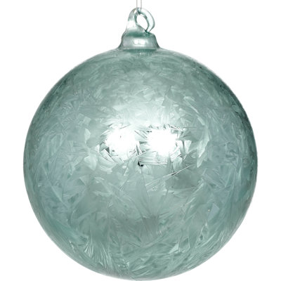 Frosted Ball Ornament Set