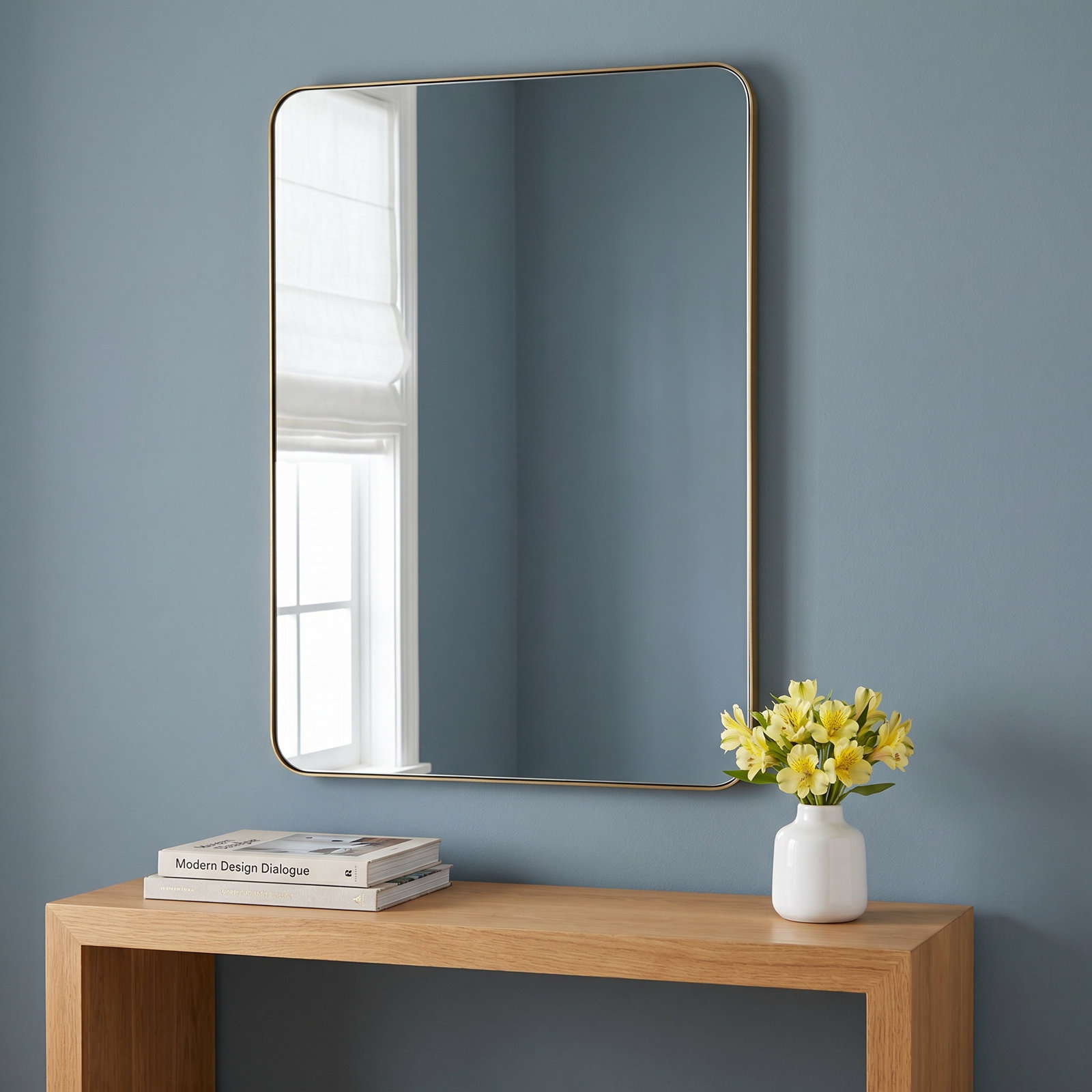 Eaton Mirror, Gold, 36" x 24"