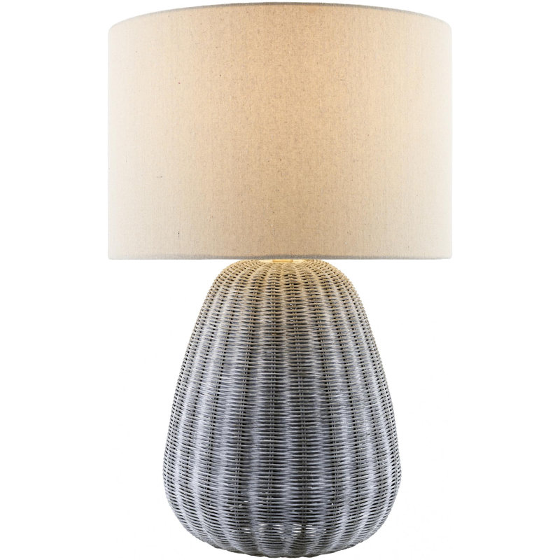 Ollie Table Lamp, Gray, Brown