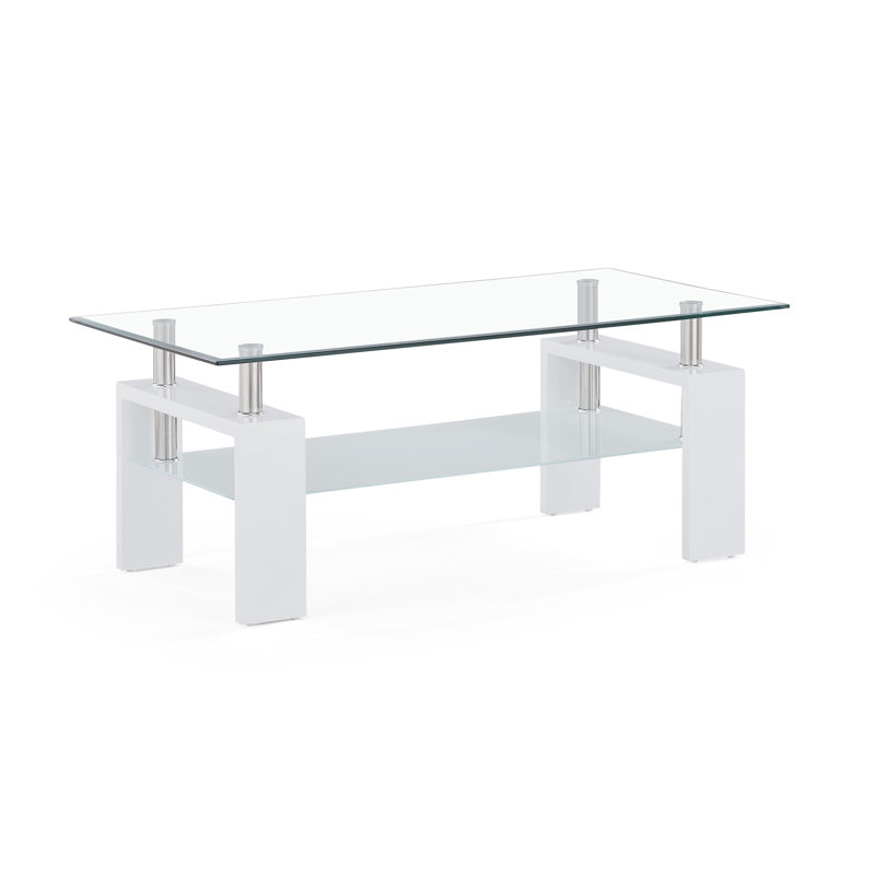 Table basse, Blanc
