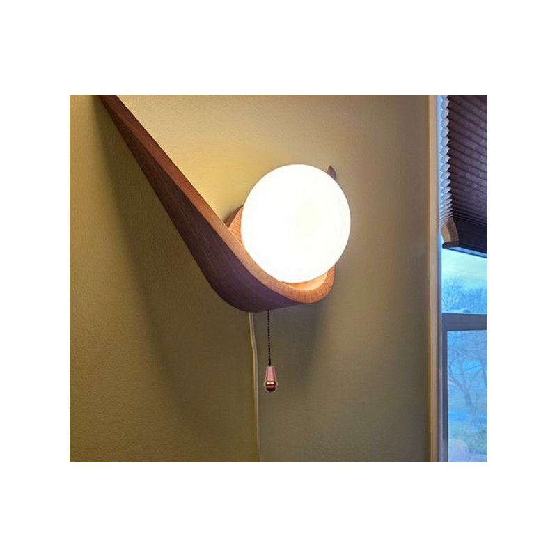 Applique murale en bois cintré Slung