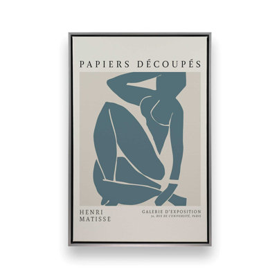 Matisse's Nude III en bleu minuit