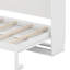 Lit pliant latéral tendance avec motif imprimé, éclairage à DEL et station de charge USB - Conception de pièce efficace-1087864428
