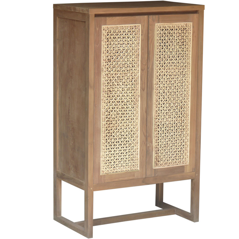 Stockard Solid Wood Accent Cabinet