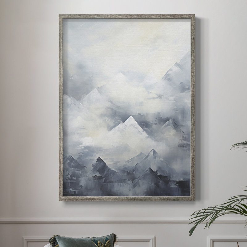 «LANDSCAPES Series CCXXXIV», reproduction encadrée - bois massif, H 11 po x l 9 po