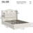 3-Piece Bedroom Sets, Velvet Upholstered Bed With LED Headboard, 2  Nightstands-1628808115