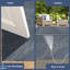 Tapis intérieur / extérieur bleu marine / blanc / gris Baffin-1738976764