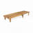 Solid Wood Patio Chaise Lounge-395154061