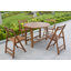 Chaise d'appoint de patio Esacia