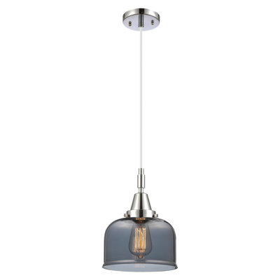 Downtown Urban - Caden Almitra - 1 Light Cord Hung Mini Pendant - Shade