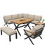 8 - Person Patio Dining Set Rectangular Table-1806068719