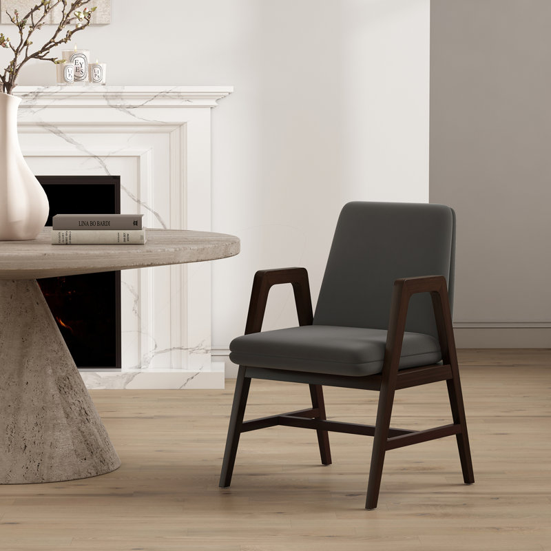 Fauteuil en graphite, Gris
