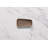 SPLASH BEIGE Premium Porcelain Vital Rectangle Serving Plate, 3.2x1.7" | Microwave & Dishwasher Safe