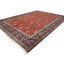 Tapis oriental rouge et orange unique 10X13 One-of-a-Kind