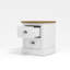 Sufy Octave Manufactured Wood Bedside Table-473298233