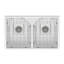 Arno 80D 2.0Bowl Ceramic Kitchen Sink, with Waste, Bottom Grid-795x490mm-110899674
