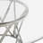 Dorene Yuko Round Glass Dining Table