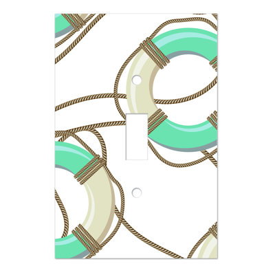 Nautical & Beach 1 - Gang Toggle Light Switch Standard Wall Plate