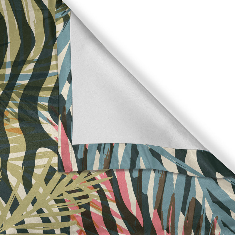 Semi Sheer Curtain Pair