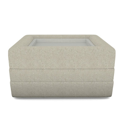 Boyden Ottoman with Wood Tray