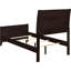 Lit simple confortable avec rembourrage et structure en bois stable - Les panneaux de meubles Tranquility Found de la chambre renforcent la durabilité-989112558