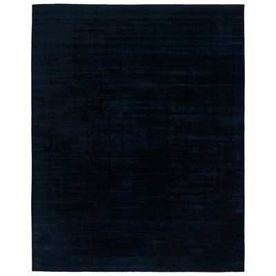 Faience Hand Loomed Silk Solid Color Rug
