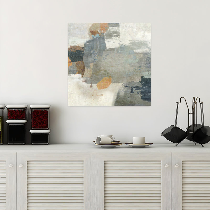 Art contemporain interstellaire abstrait, H 18 po x l 18 po