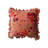 Ruffled Cotton Reversible Throw Pillow