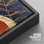 Cadre flottant style Mid-Century, 3 pièces, impression sur toile-79731328-79731326